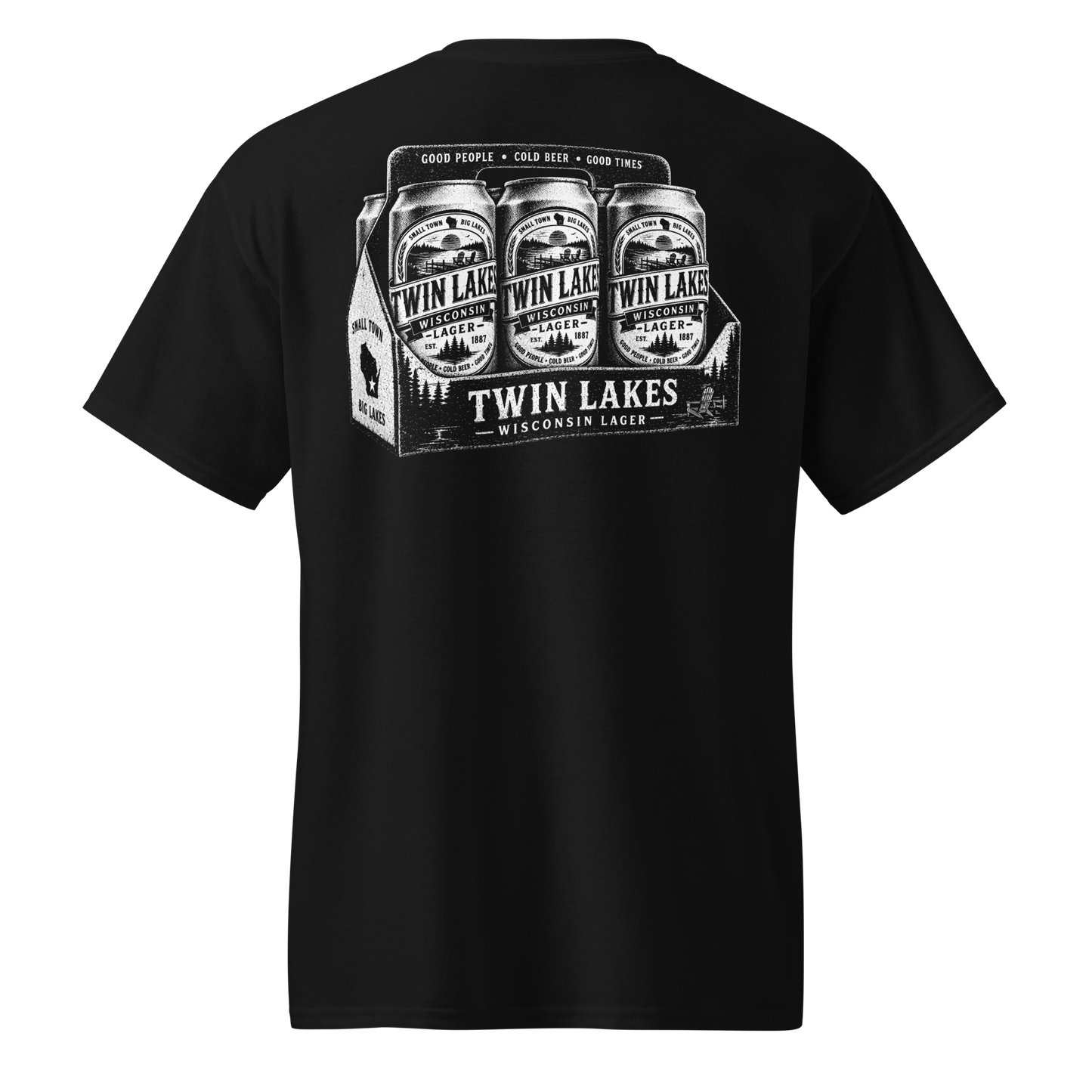 Twin Lakes Wisconsin Lager T-Shirt