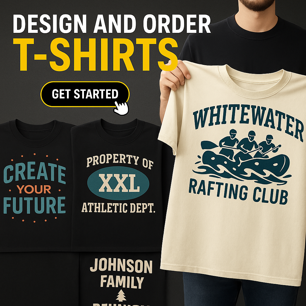 Custom T-Shirts And Long Sleeves