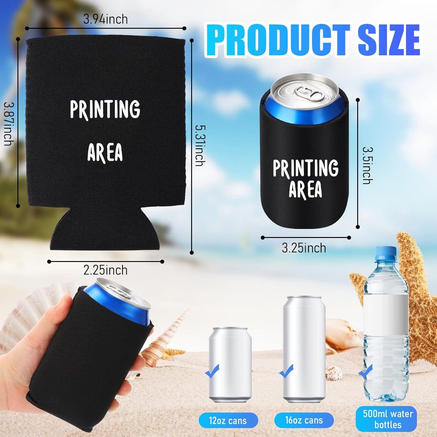 custom beer koozies