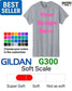 Gildan G300 Light Cotton T-Shirt