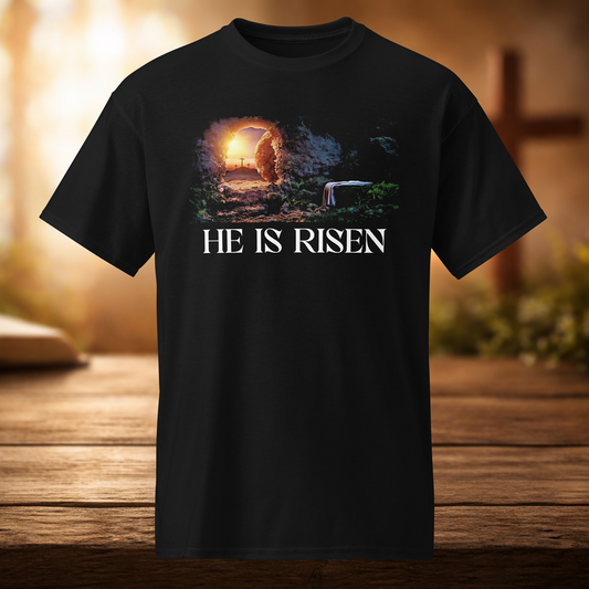He is Risen tshirts