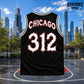 Chicago 312 Basketball Jersey