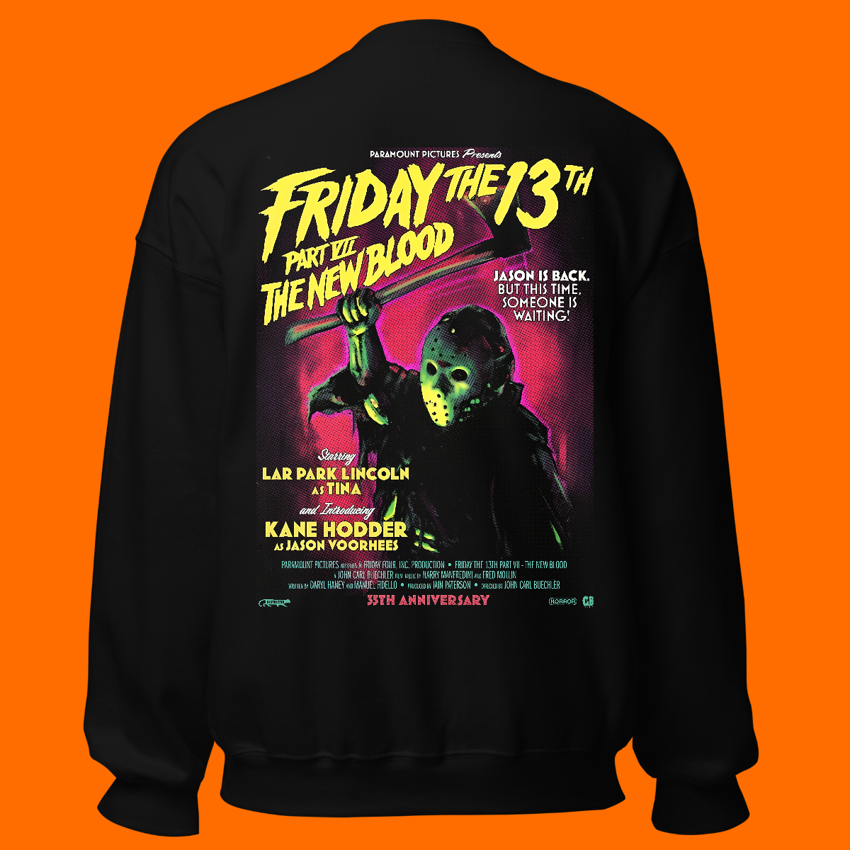 Friday the 13th Part VII: The New Blood – 35th Anniversary Crewneck