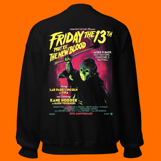 Friday the 13th Part VII: The New Blood – 35th Anniversary Crewneck