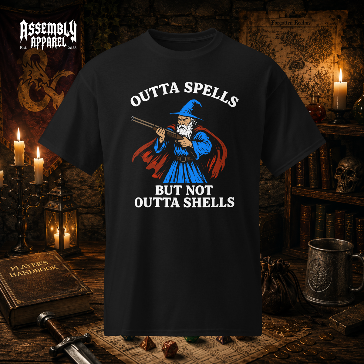 Shot gun wizerd shirt