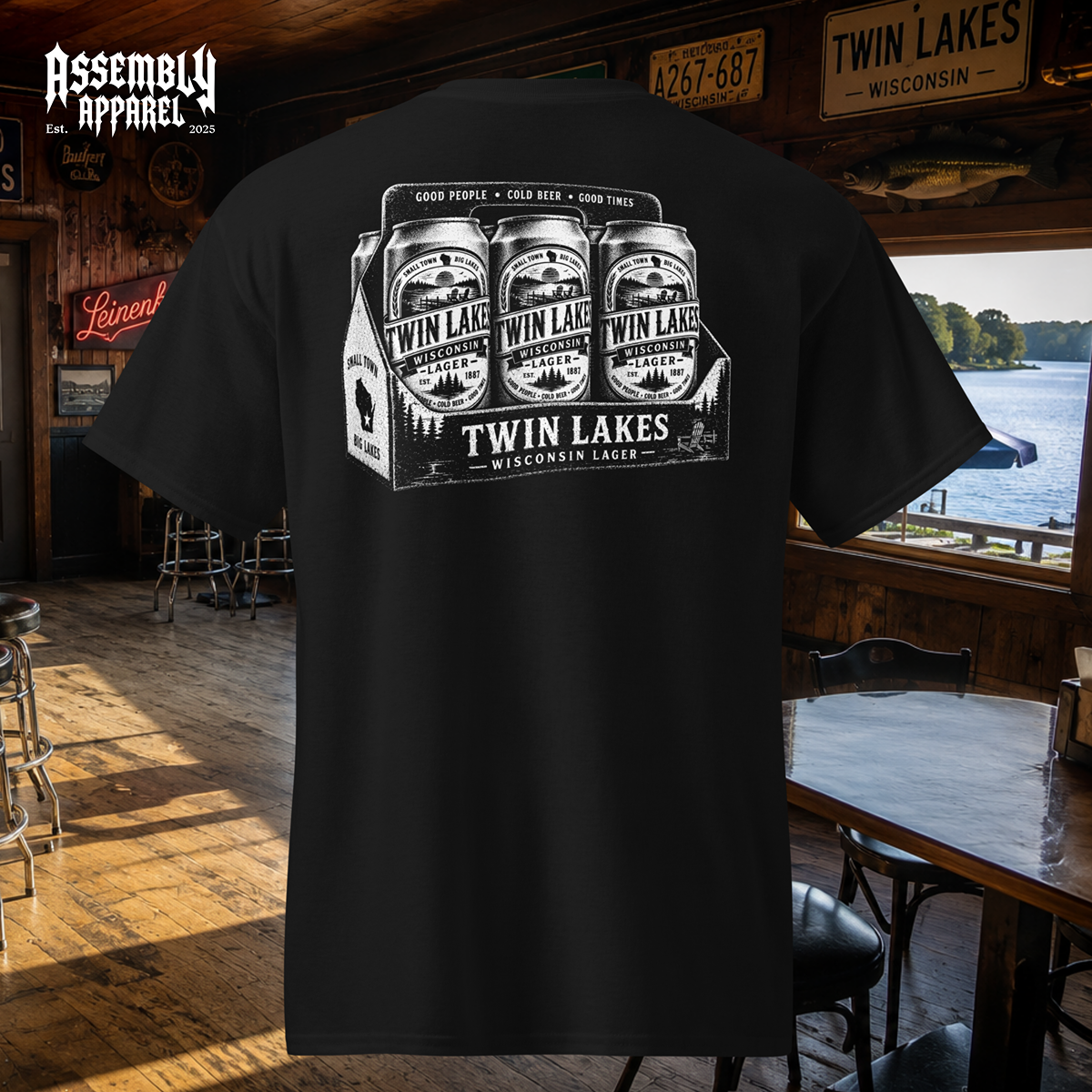 Twin Lakes Wisconsin Lager T-Shirt