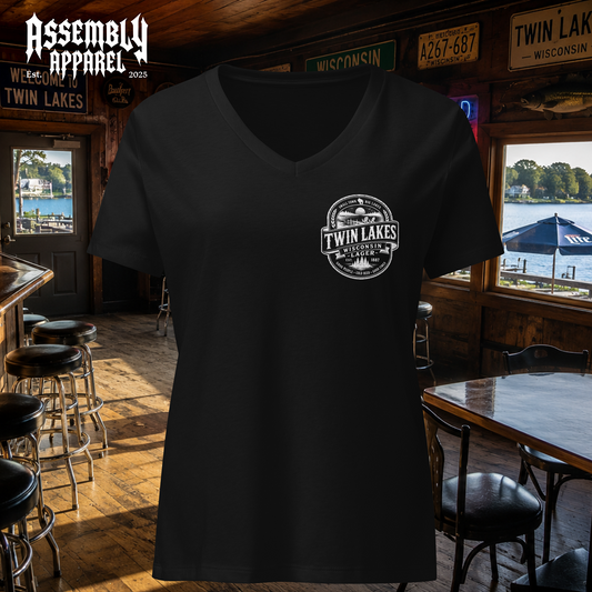 Women's Twin Lakes Wisconsin Lager V-Neck
