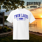 Twin Lakes WI Classic White Tee