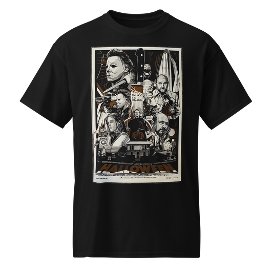 Halloween – Character Collage Vintage Poster Tee