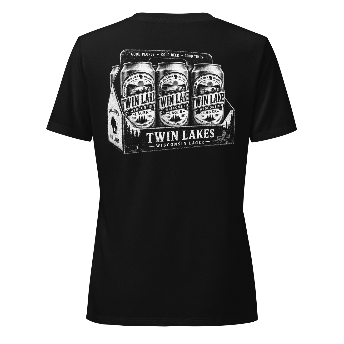 Women's Twin Lakes Wisconsin Lager V-Neck